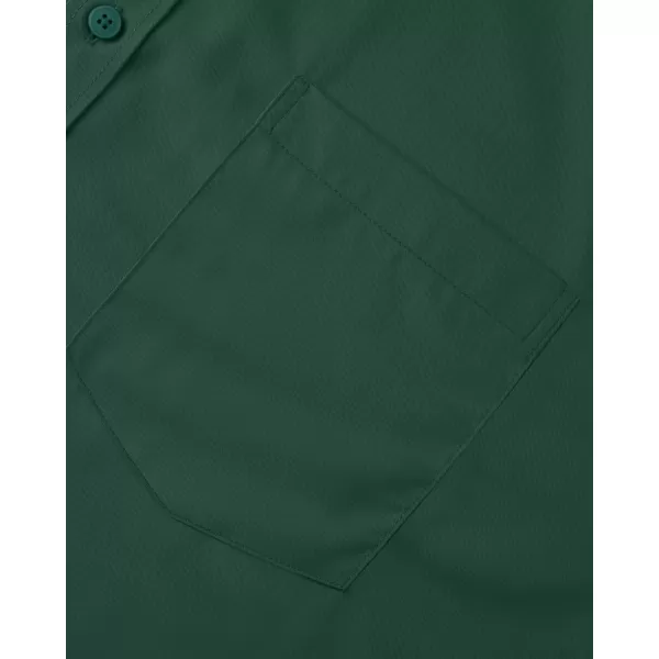 Alimens &amp; Gentle Mens Dress Shirts Long Sleeve Wrinkle Free Stretch Cotton Big Tall Button Down Shirts
