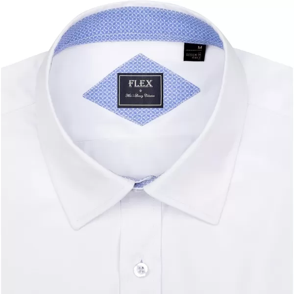 Alimens &amp; Gentle Men's Dress Shirts Long Sleeve Wrinkle-Resistant Casual Button Down Shirt