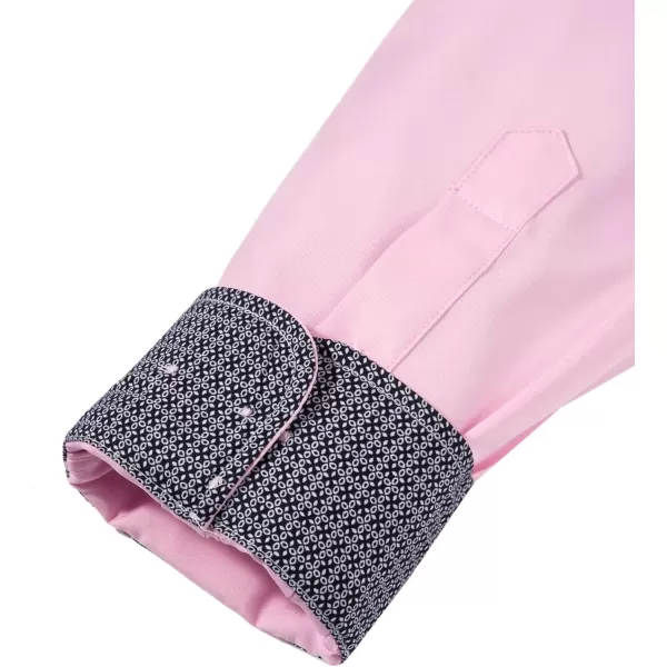 Alimens &amp; Gentle Men's Dress Shirts Long Sleeve Wrinkle-Resistant Casual Button Down Shirt