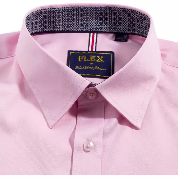 Alimens &amp; Gentle Men's Dress Shirts Long Sleeve Wrinkle-Resistant Casual Button Down Shirt
