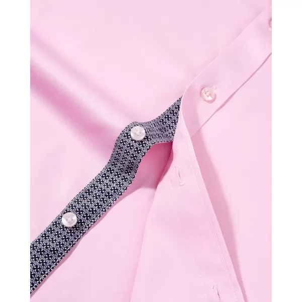 Alimens &amp; Gentle Men's Dress Shirts Long Sleeve Wrinkle-Resistant Casual Button Down Shirt