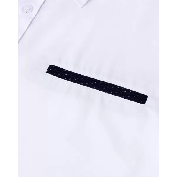 Alimens &amp; Gentle Men's Dress Shirts Long Sleeve Wrinkle-Resistant Casual Button Down Shirt