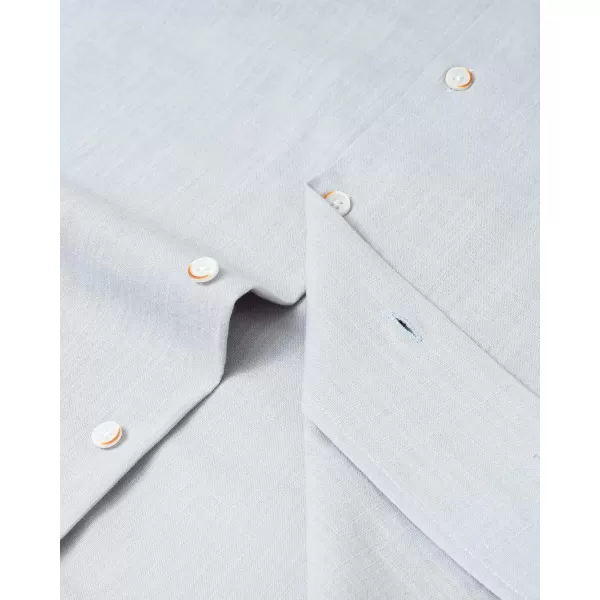 Alimens &amp; Gentle Mens Line Shirt Regular Fit Short Sleeve Hawaiian Button Down Shirt