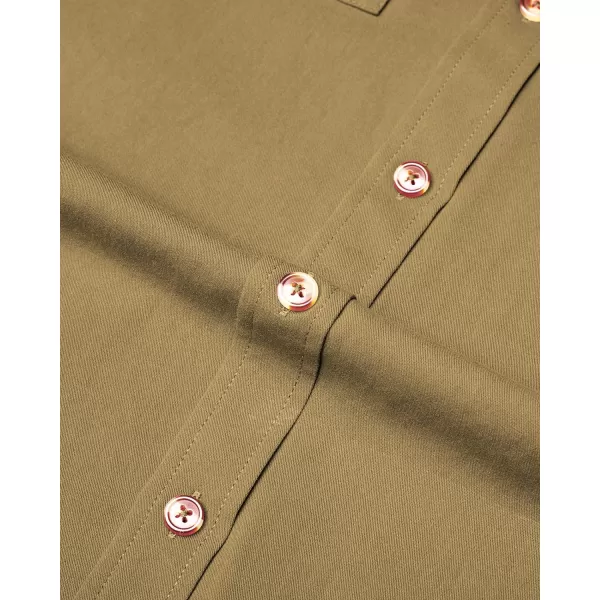 Alimens &amp; Gentle Men's Long Sleeve Regular Fit Casual Button Down Shirt