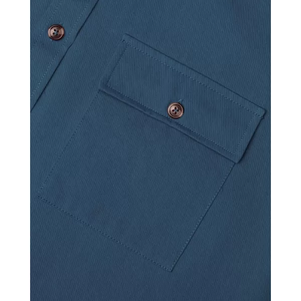 Alimens &amp; Gentle Men's Long Sleeve Regular Fit Casual Button Down Shirt