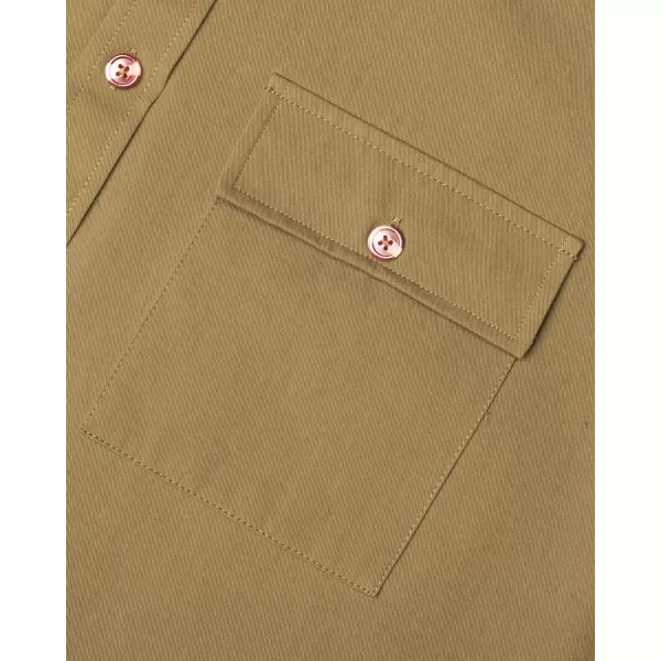 Alimens &amp; Gentle Men's Long Sleeve Regular Fit Casual Button Down Shirt
