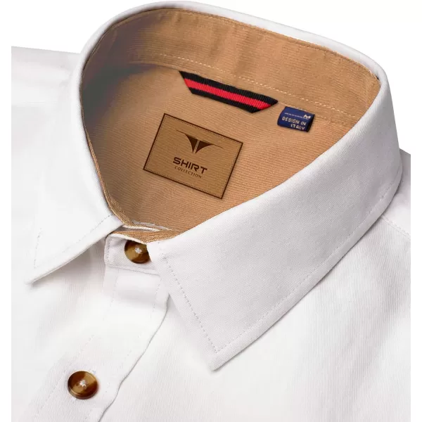 Alimens &amp; Gentle Men's Long Sleeve Regular Fit Casual Button Down Shirt