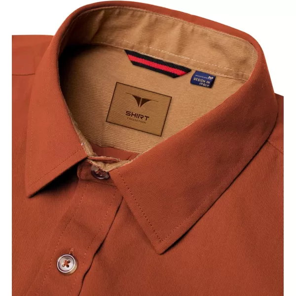 Alimens &amp; Gentle Men's Long Sleeve Regular Fit Casual Button Down Shirt