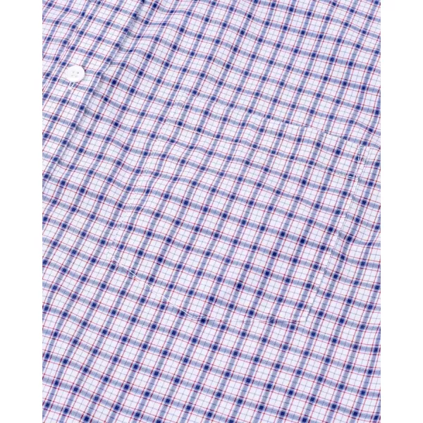 Alimens &amp; Gentle Men's Plaid Button Down Shirts Cotton Long Sleeve Dress Shirts Regular Fit Gingham Shirts