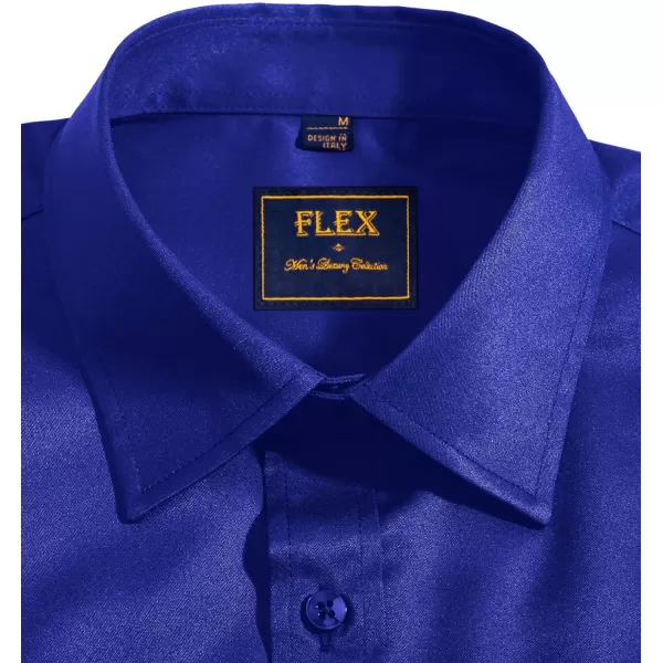 Alimens &amp; Gentle Mens Short Sleeve Dress Shirts Wrinkle Free Solid Casual Button Down Shirts with Pocket