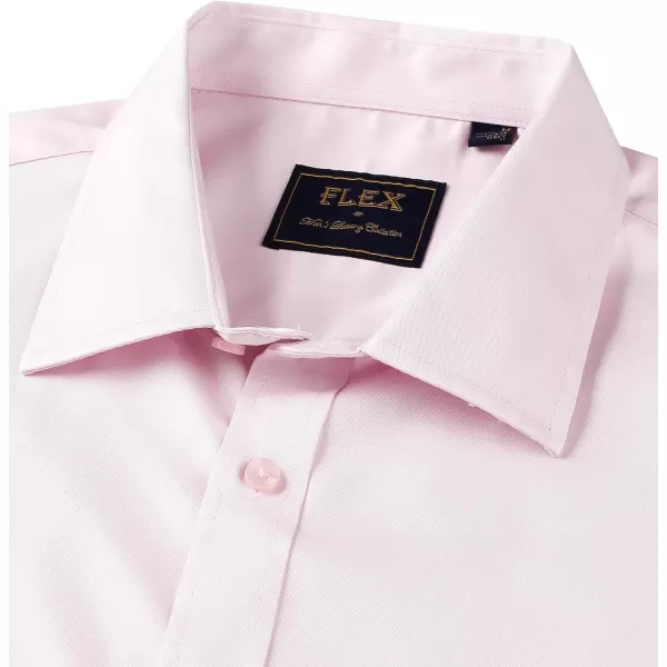 Alimens &amp; Gentle Mens Short Sleeve Dress Shirts Wrinkle Free Solid Casual Button Down Shirts with Pocket