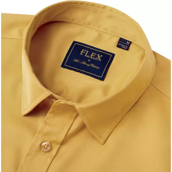 Alimens &amp; Gentle Mens Short Sleeve Dress Shirts Wrinkle Free Solid Casual Button Down Shirts with Pocket