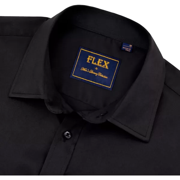 Alimens &amp; Gentle Mens Short Sleeve Dress Shirts Wrinkle Free Solid Casual Button Down Shirts with Pocket