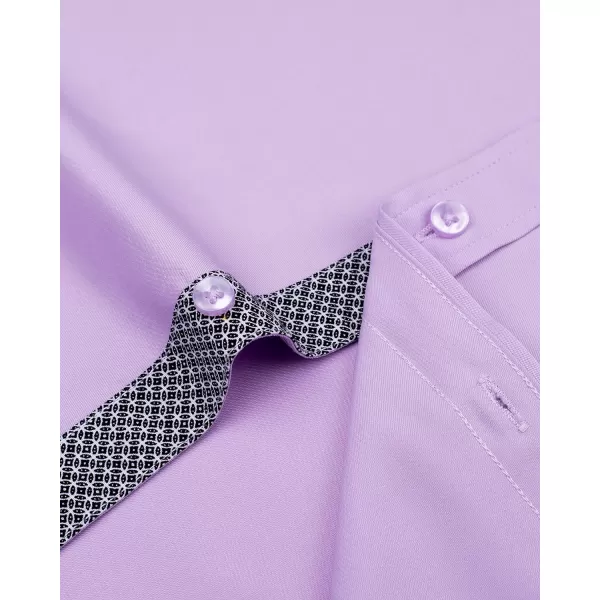 Alimens &amp; Gentle Mens Short Sleeve Dress Shirts Wrinkle Free Solid Casual Button Down Shirts with Pocket