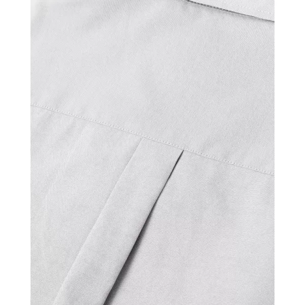 Alimens &amp; Gentle Men's Short Sleeve Oxford Shirt Regular Fit Button Down Collar Shirts with Pocket