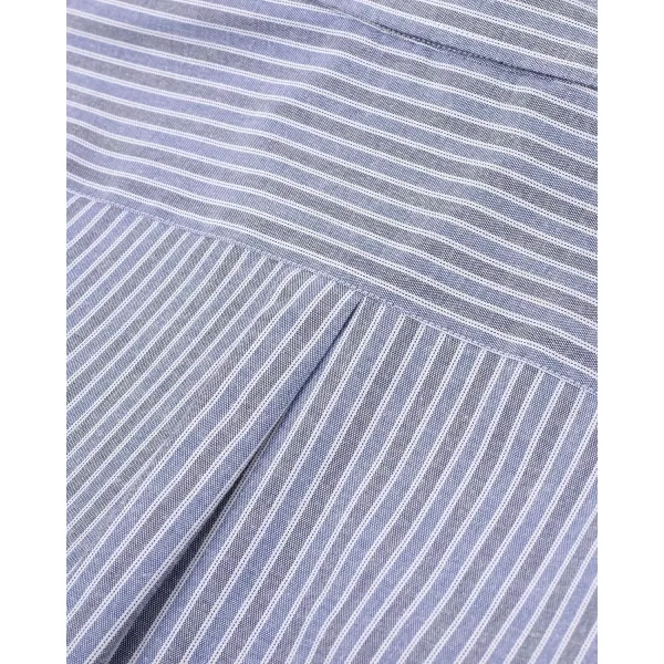 Alimens &amp; Gentle Men's Short Sleeve Oxford Shirt Regular Fit Button Down Collar Shirts with Pocket