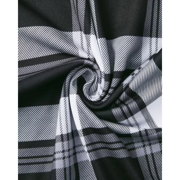 Alimens &amp; Gentle Womens Pajama Pants Plaid Stretch Comfy Lounge Pants Drawstring Sleep Bottoms with Pockets