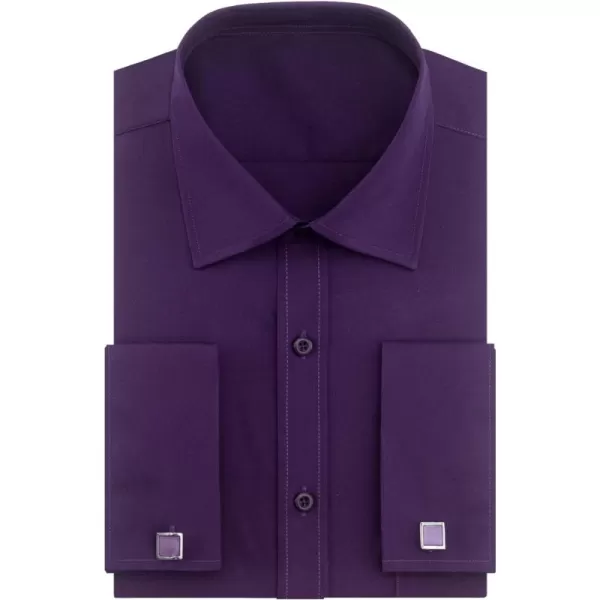 Alimens &amp; Gentle French Cuff Regular Fit Dress Shirts 