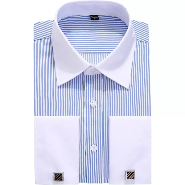 Alimens &amp; Gentle French Cuff Regular Fit Dress Shirts 
