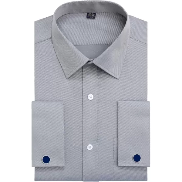 Alimens &amp; Gentle French Cuff Regular Fit Dress Shirts 