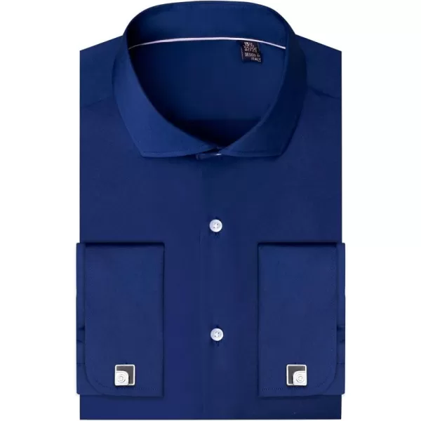 Alimens &amp; Gentle French Cuff Regular Fit Dress Shirts 