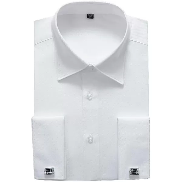 Alimens &amp; Gentle French Cuff Regular Fit Dress Shirts 
