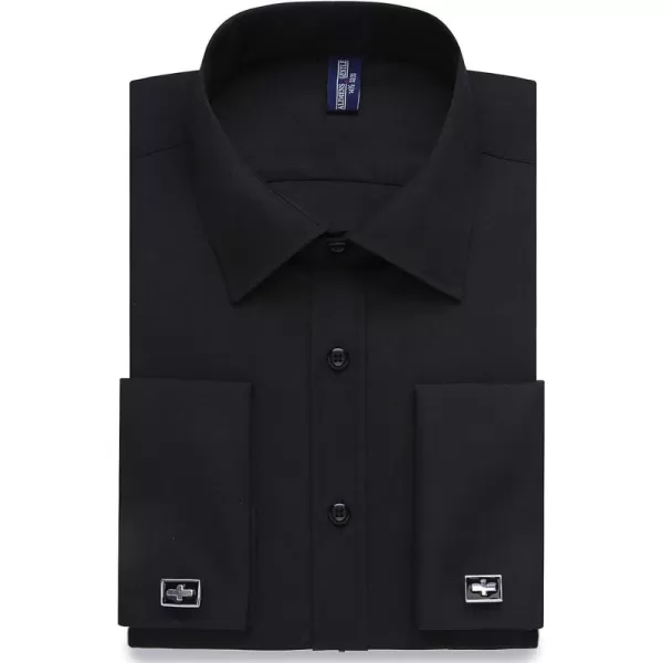 Alimens &amp; Gentle French Cuff Regular Fit Dress Shirts 
