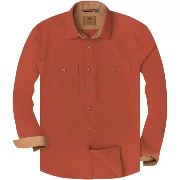 Alimens &amp; Gentle Men's Long Sleeve Regular Fit Casual Button Down Shirt