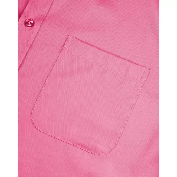 Alimens &amp; Gentle Men's Dress Shirts Long Sleeve Wrinkle-Free Stretch Shirts Solid Formal Button Down Shirt with Pocket
