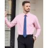 imageAlimens ampamp Gentle Mens Dress Shirts Long Sleeve WrinkleFree Formal Shirts Wedding Dating Business Casual Button Down ShirtPink