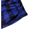 imageAlimens ampamp Gentle Mens Heavyweight Flannel Plaid Pajama Pants 100 Cotton Sleep Lounge PantBlue Black