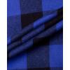 imageAlimens ampamp Gentle Mens Heavyweight Flannel Plaid Pajama Pants 100 Cotton Sleep Lounge PantBlue Black