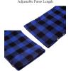 imageAlimens ampamp Gentle Mens Heavyweight Flannel Plaid Pajama Pants 100 Cotton Sleep Lounge PantBlue Black