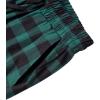 imageAlimens ampamp Gentle Mens Heavyweight Flannel Plaid Pajama Pants 100 Cotton Sleep Lounge PantGreen Black