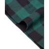 imageAlimens ampamp Gentle Mens Heavyweight Flannel Plaid Pajama Pants 100 Cotton Sleep Lounge PantGreen Black