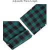 imageAlimens ampamp Gentle Mens Heavyweight Flannel Plaid Pajama Pants 100 Cotton Sleep Lounge PantGreen Black