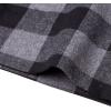 imageAlimens ampamp Gentle Mens Heavyweight Flannel Plaid Pajama Pants 100 Cotton Sleep Lounge PantGrey Black
