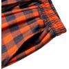 imageAlimens ampamp Gentle Mens Heavyweight Flannel Plaid Pajama Pants 100 Cotton Sleep Lounge PantOrange Grey