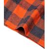 imageAlimens ampamp Gentle Mens Heavyweight Flannel Plaid Pajama Pants 100 Cotton Sleep Lounge PantOrange Grey