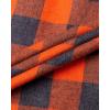 imageAlimens ampamp Gentle Mens Heavyweight Flannel Plaid Pajama Pants 100 Cotton Sleep Lounge PantOrange Grey
