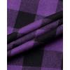 imageAlimens ampamp Gentle Mens Heavyweight Flannel Plaid Pajama Pants 100 Cotton Sleep Lounge PantPurple