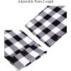 imageAlimens ampamp Gentle Mens Heavyweight Flannel Plaid Pajama Pants 100 Cotton Sleep Lounge PantWhite Black