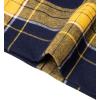 imageAlimens ampamp Gentle Mens Heavyweight Flannel Plaid Pajama Pants 100 Cotton Sleep Lounge PantYellow Navy