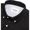 imageAlimens ampamp Gentle Mens Oxford Shirts Regular Fit Button Down Shirt Business Casual Shirts Long Sleeve Dress ShirtBlack