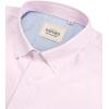 imageAlimens ampamp Gentle Mens Oxford Shirts Regular Fit Button Down Shirt Business Casual Shirts Long Sleeve Dress ShirtLight Pink