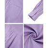 imageAlimens ampamp Gentle Mens Oxford Shirts Regular Fit Button Down Shirt Business Casual Shirts Long Sleeve Dress ShirtPurple