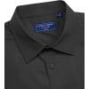 imageAlimens ampamp Gentle Mens Short Sleeve Dress Shirts Regular Fit Stretch WrinkleResistant Button Down ShirtsBlack
