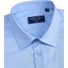 imageAlimens ampamp Gentle Mens Short Sleeve Dress Shirts Regular Fit Stretch WrinkleResistant Button Down ShirtsBlue