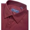 imageAlimens ampamp Gentle Mens Short Sleeve Dress Shirts Regular Fit Stretch WrinkleResistant Button Down ShirtsBurgundy