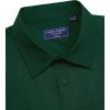 imageAlimens ampamp Gentle Mens Short Sleeve Dress Shirts Regular Fit Stretch WrinkleResistant Button Down ShirtsDark Green